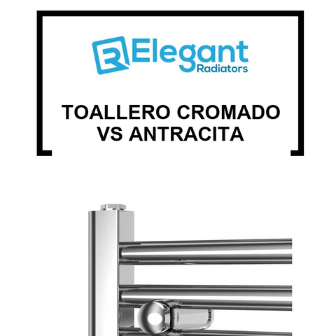 Toallero Cromado vs Antracita