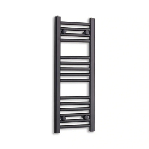 Sèche-serviettes noir 300 mm de largeur · Chauffage central