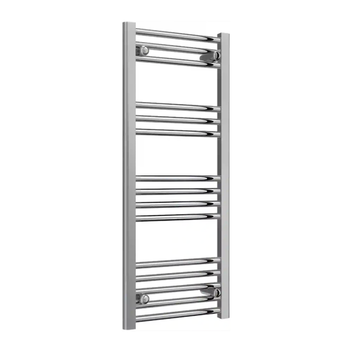 Sèche-serviettes chromé 400 mm de largeur · Chauffage central