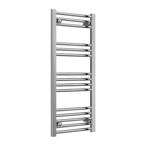 Sèche-serviettes chromé 400 mm de largeur · Chauffage central