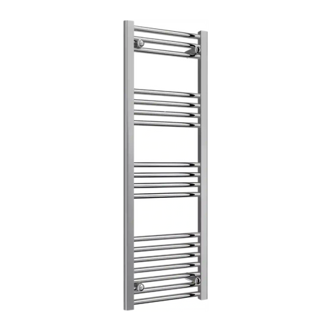 Sèche-serviettes chromé 400 mm de largeur · Chauffage central