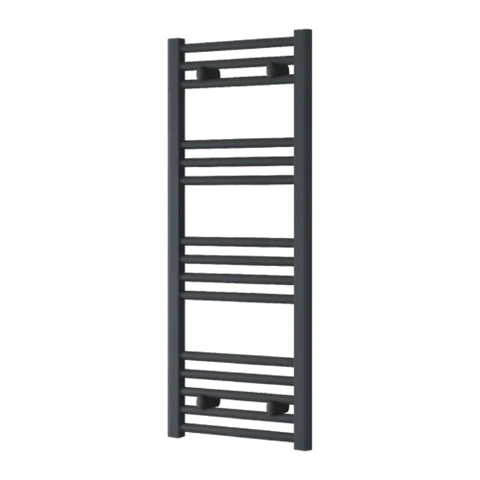 Sèche-serviettes anthracite 400 mm de largeur · Chauffage central