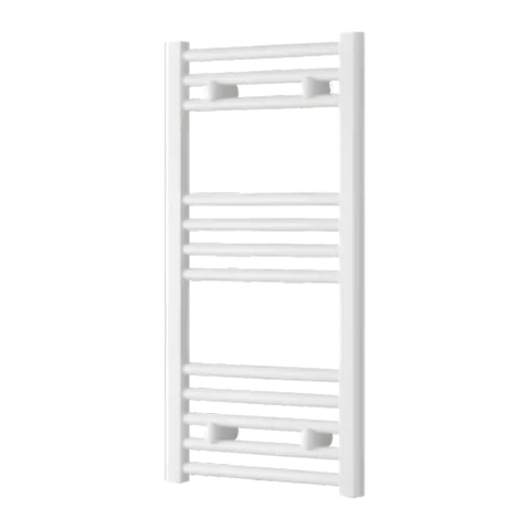 Sèche-serviettes blanc 400 mm de largeur · Chauffage central