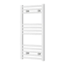 Sèche-serviettes blanc 400 mm de largeur · Chauffage central