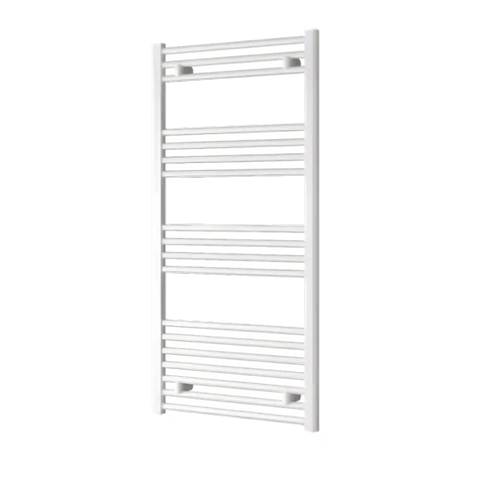 Sèche-serviettes blanc 600 mm de largeur · Chauffage central