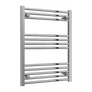 Sèche-serviettes chromé 600 mm de largeur · Chauffage central