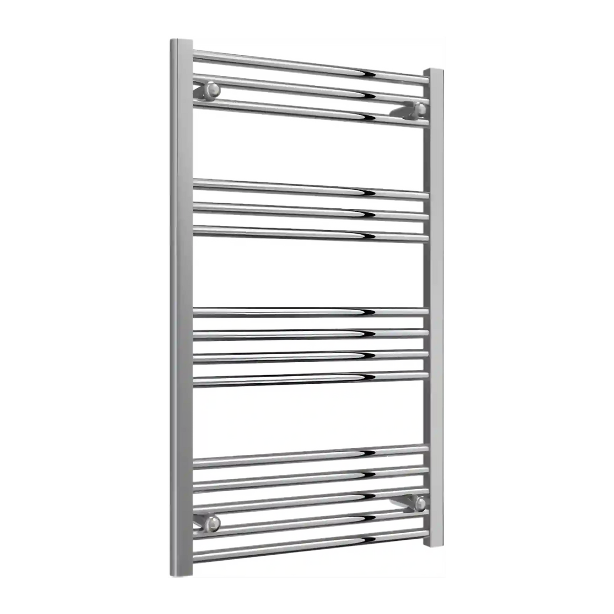 Sèche-serviettes chromé 600 mm de largeur · Chauffage central