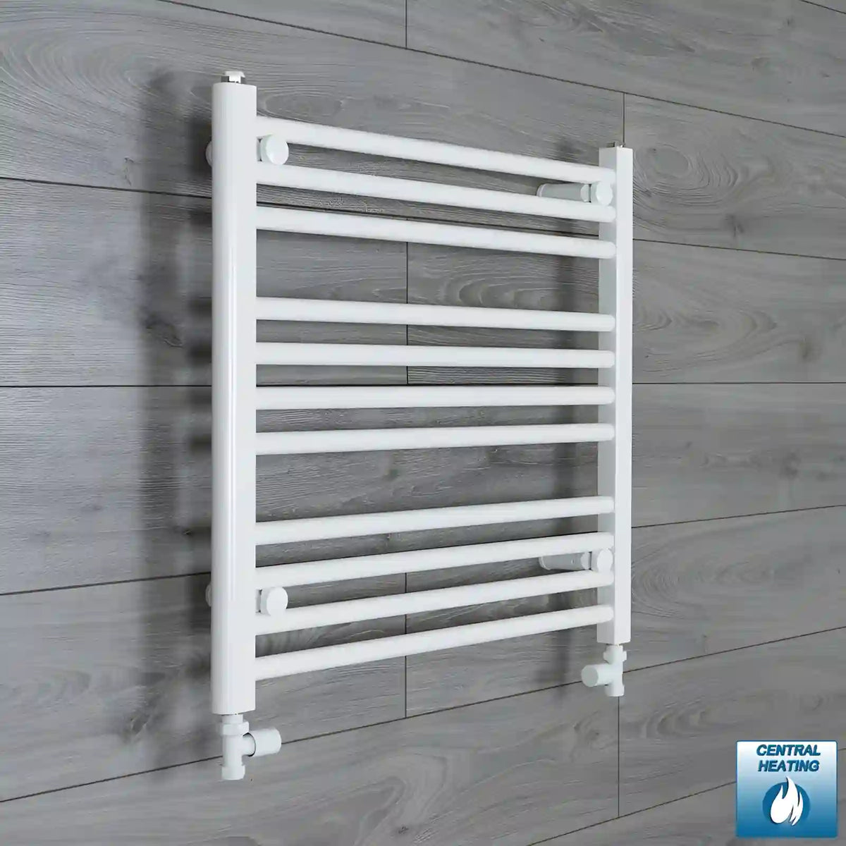 Radiador toallero blanco 70x60 cm para calefacción central