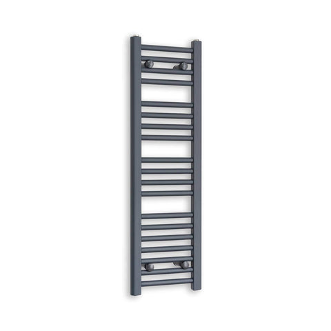 Sèche-serviettes anthracite 300 mm de largeur · Chauffage central