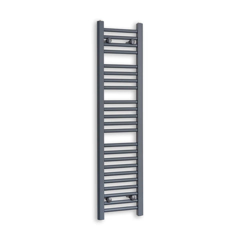 Sèche-serviettes anthracite 300 mm de largeur · Chauffage central