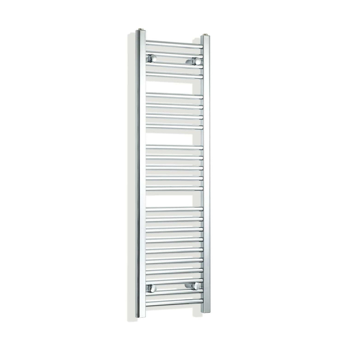 Sèche-serviettes chromé 300 mm de largeur · Chauffage central