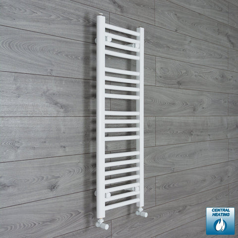 Sèche-serviettes blanc 300 mm de largeur · Chauffage central