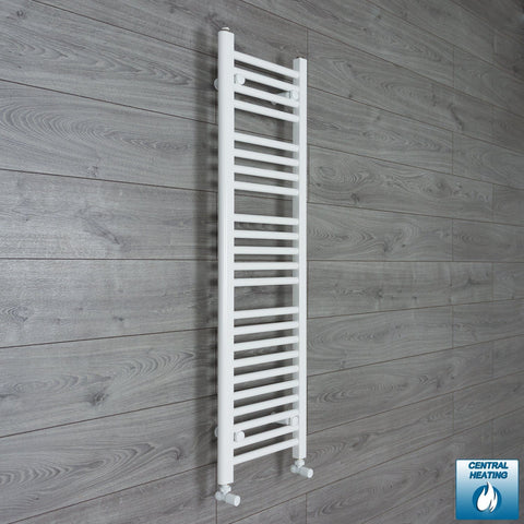 Sèche-serviettes blanc 300 mm de largeur · Chauffage central