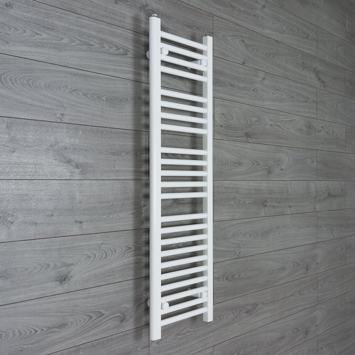 Sèche-serviettes blanc 300 mm de largeur · Chauffage central