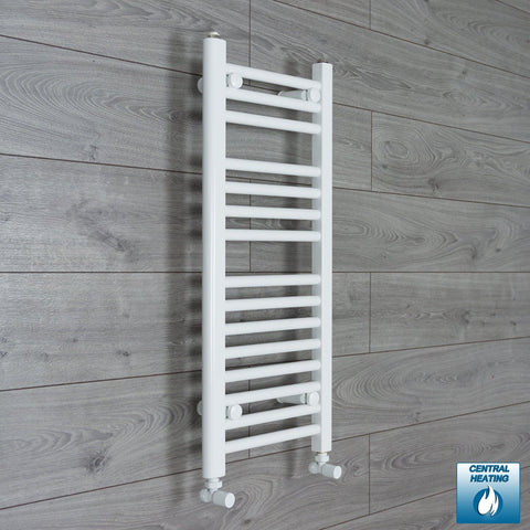 Sèche-serviettes blanc 300 mm de largeur · Chauffage central