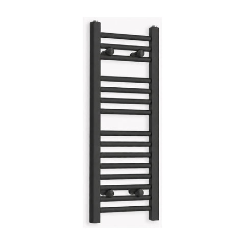 Sèche-serviettes noir 300 mm de largeur · Chauffage central